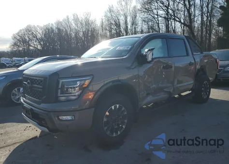 2024 Nissan Titan Pro-4X from USA, damaged, VIN 1N6AA1ED9RN104101